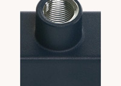Threaded Blue Stamped Part
